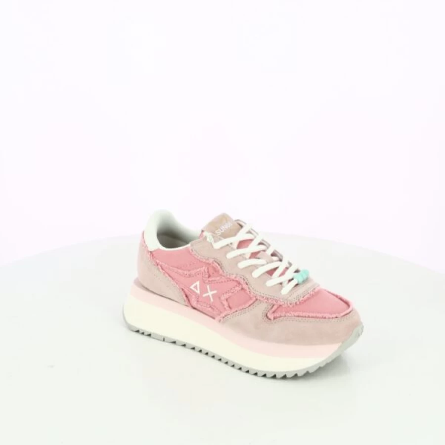 Kevin Pink Sun 68 Sneakers - Lightweight Women's Casual Shoes