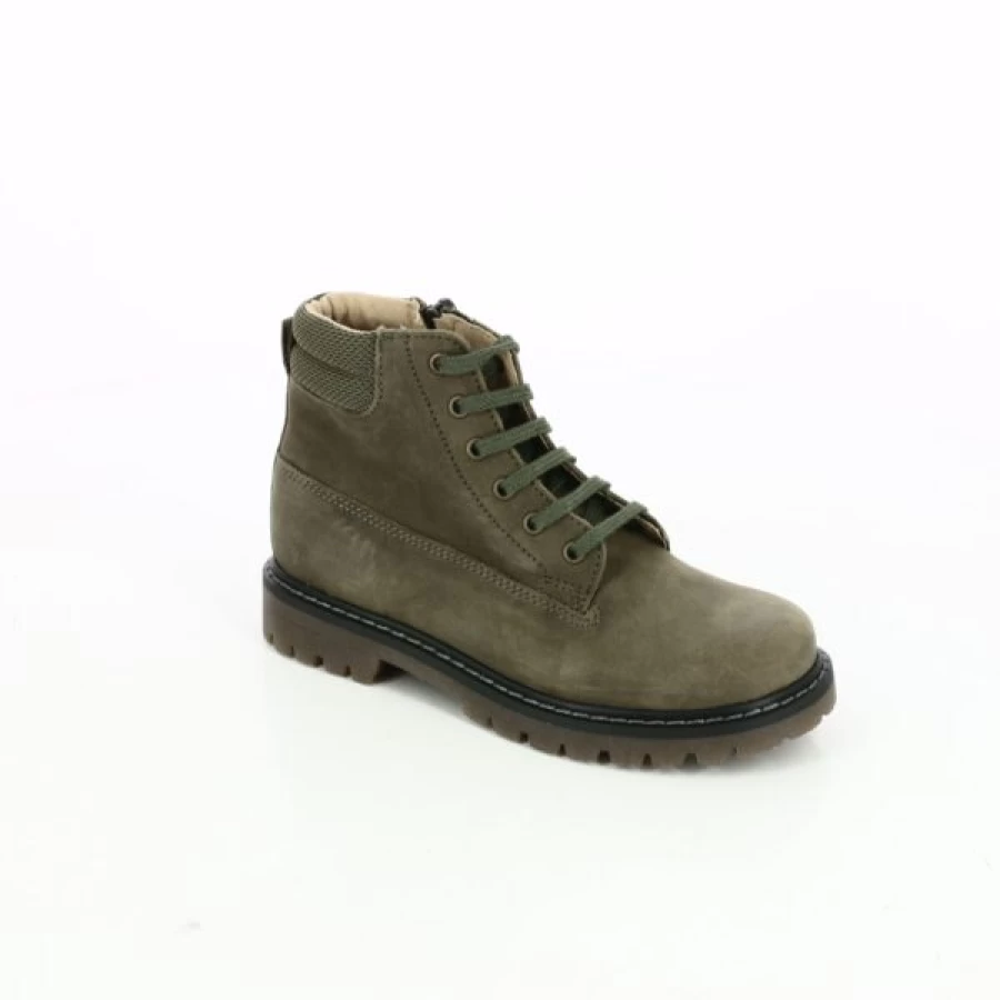 Kevin Cypres Green Boots for Men - Waterproof Ankle Boots, Outdoor Hiking Shoes, Comfortable & Durable