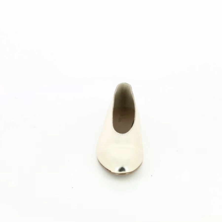 Kevin Gold Ballerina Flats by Ella Cruz – Elegant Women's Ballet Shoes