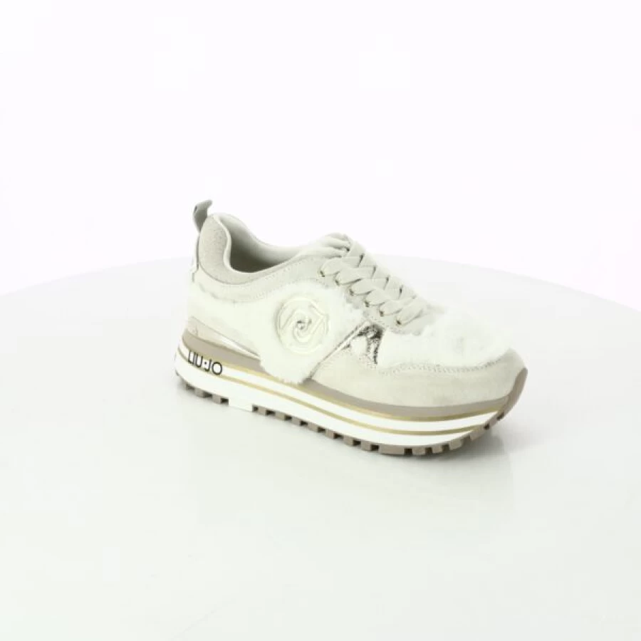 Kevin Beige Casual Sneakers for Women - Comfortable Fashion Footwear
