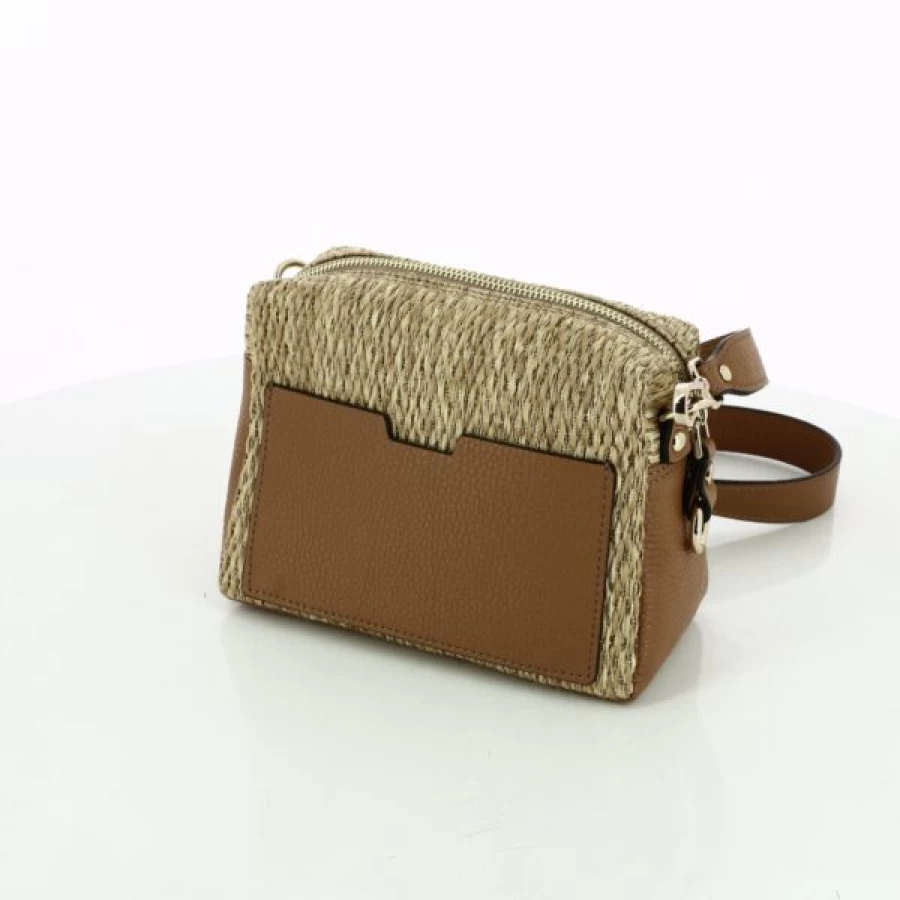 Kevin Handbags for Women - Premium Cognac Leather Purse - Carol J. Style Crossbody Bag