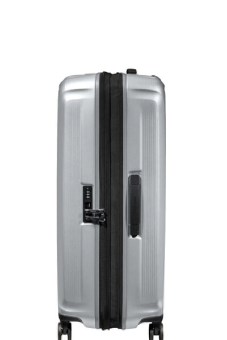 Kevin Premium Luggage - Durable Silver Travel Suitcase for Business & Vacation