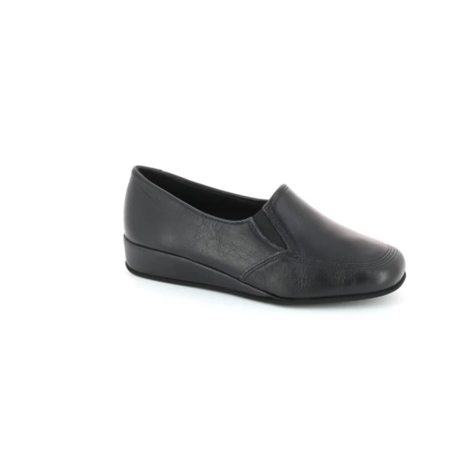 Kevin Men's Comfortable Black Slippers - Soft Rohde Indoor Slides for Relaxation