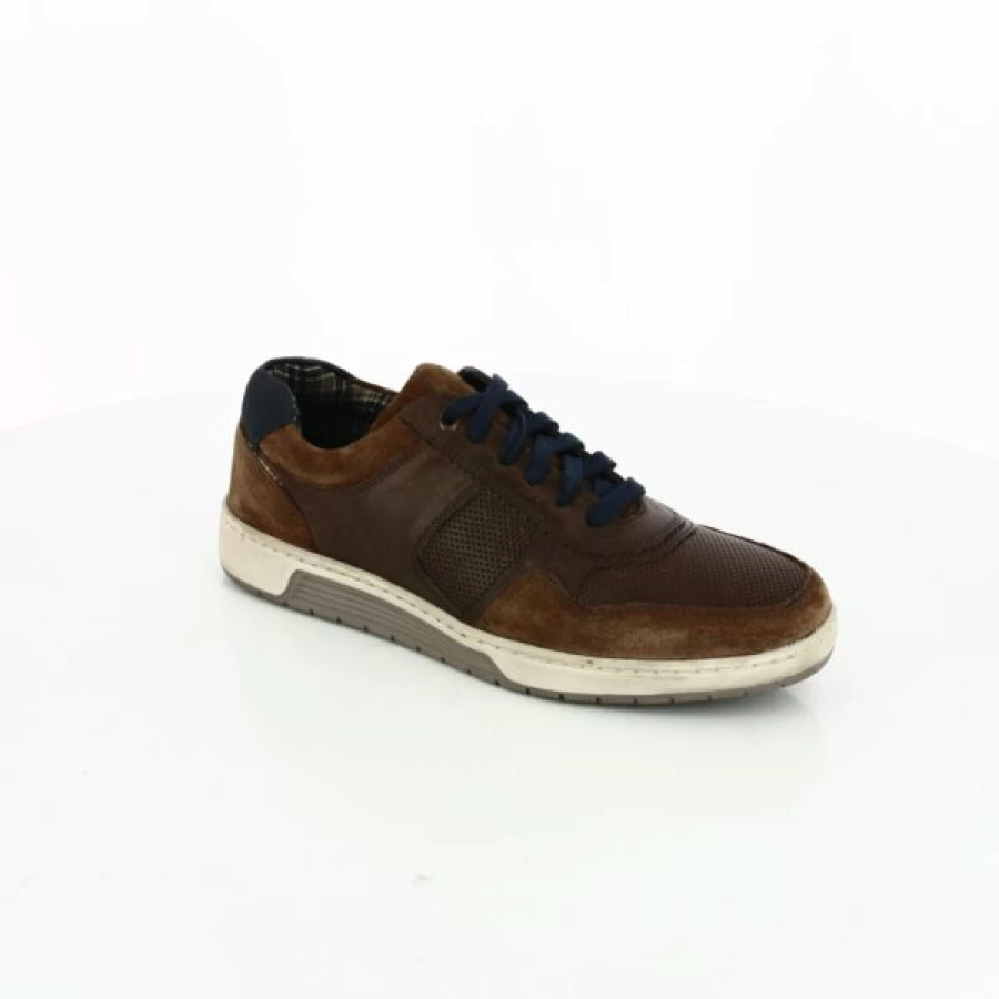 Kevin Brown Leather Cypress Lace-Up Oxford Shoes for Men – Classic Casual Style