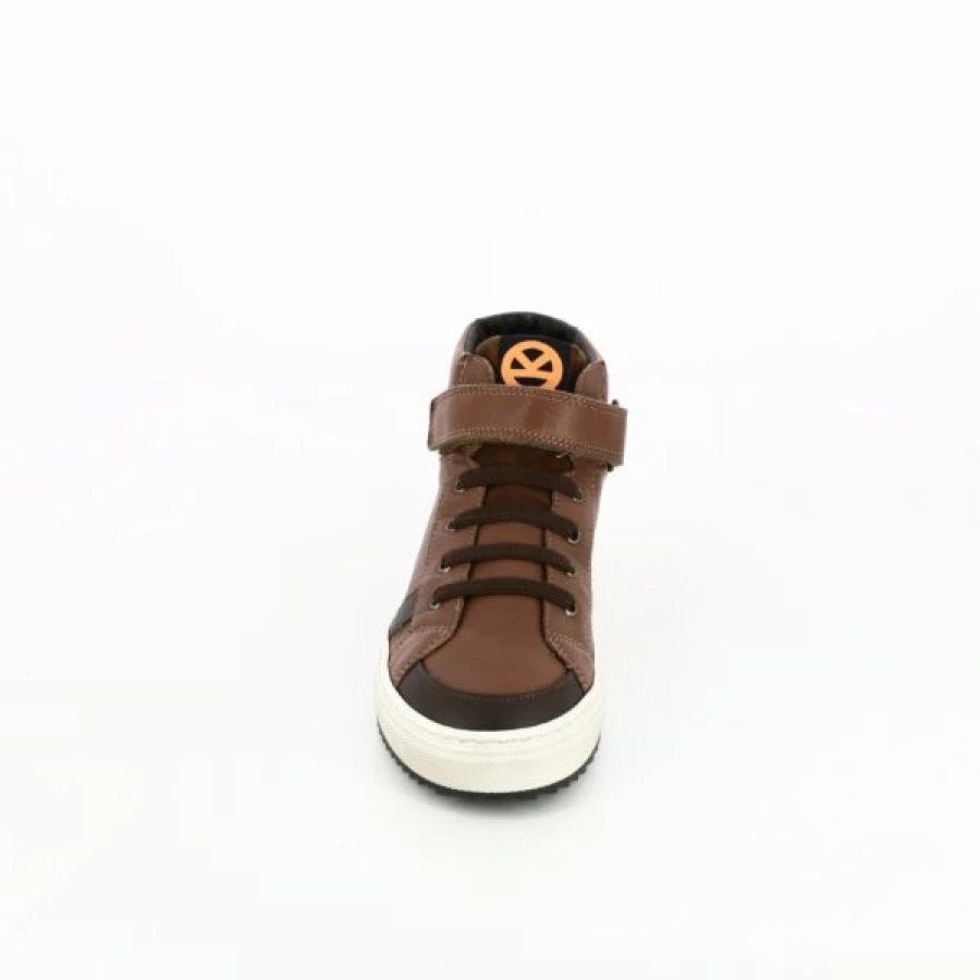 Kevin Velcro Sneakers for Men & Women - Comfortable Cognac Casual Shoes