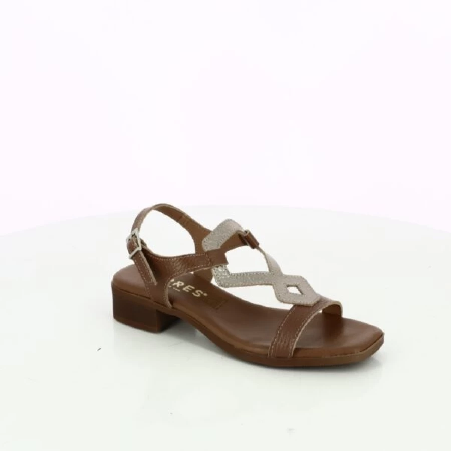Kevin Men's Brown Leather Cypress Sandals - Comfortable Outdoor Slip-Ons