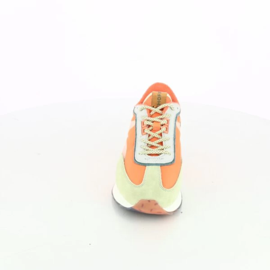Kevin Hoff Sneakers - Orange Casual Shoes for Men | Lightweight & Comfortable