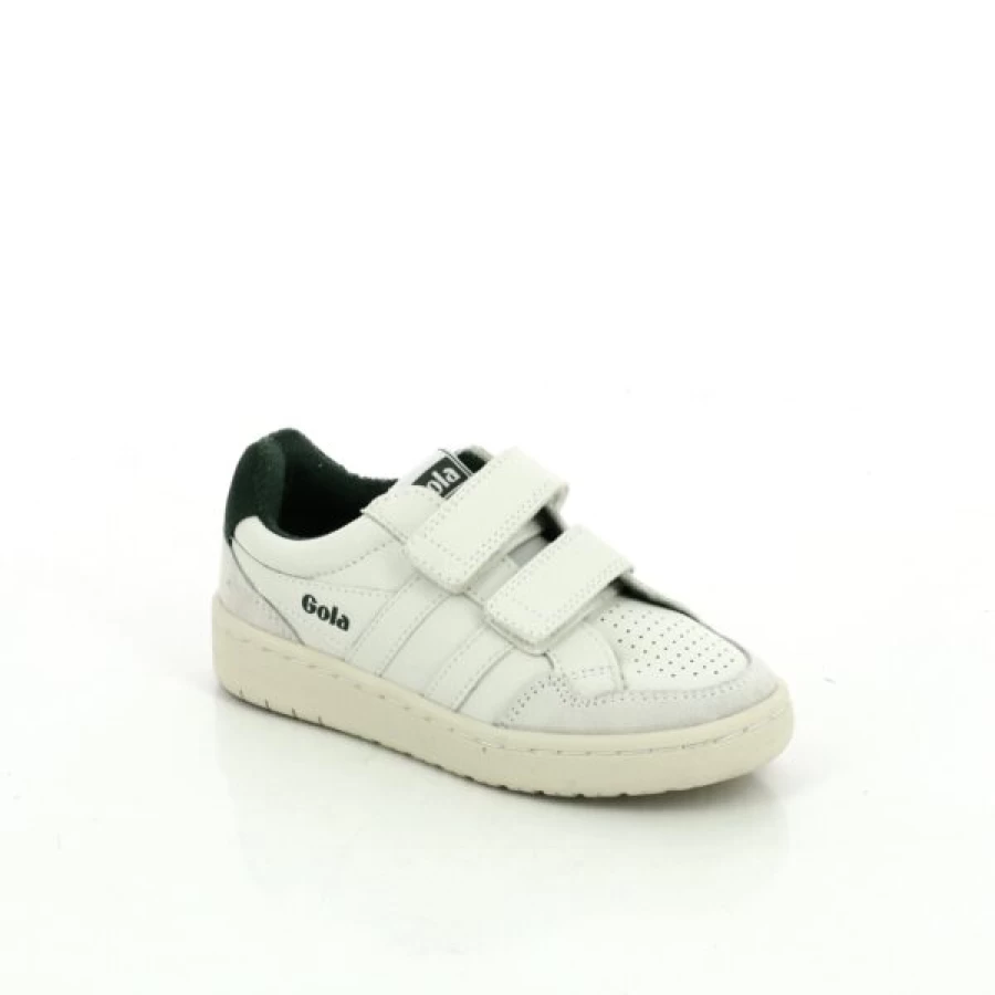 Kevin White Velcro Strap Comfort Shoes for Men and Women - Breathable Throat Design Sneakers