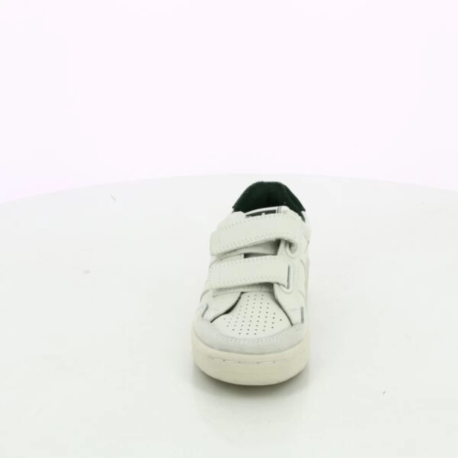 Kevin White Velcro Strap Comfort Shoes for Men and Women - Breathable Throat Design Sneakers