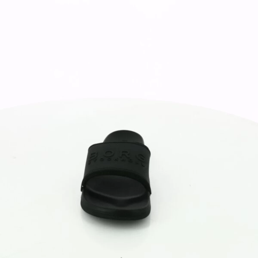 Kevin Men's Comfortable Black Slippers - Soft Indoor & Outdoor Slides