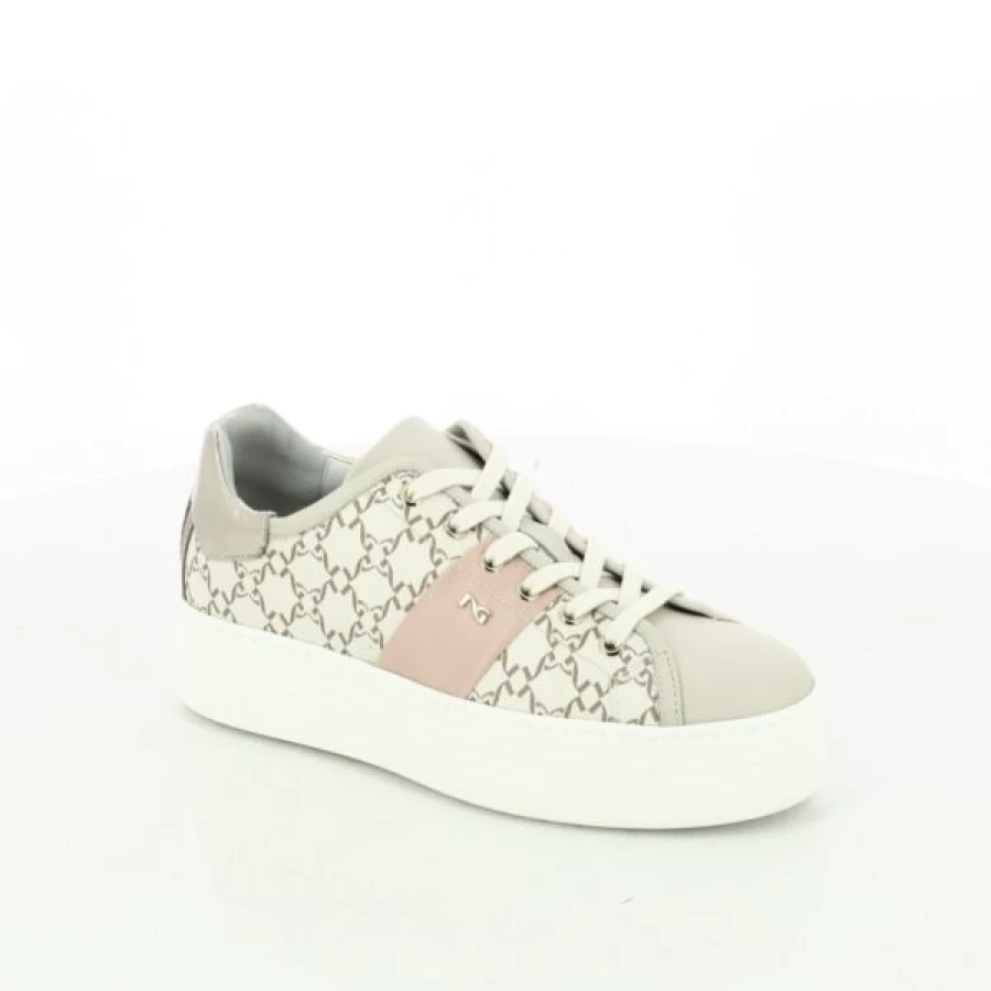 Kevin Beige Casual Sneakers - Nerogiardini Style Comfortable Walking Shoes