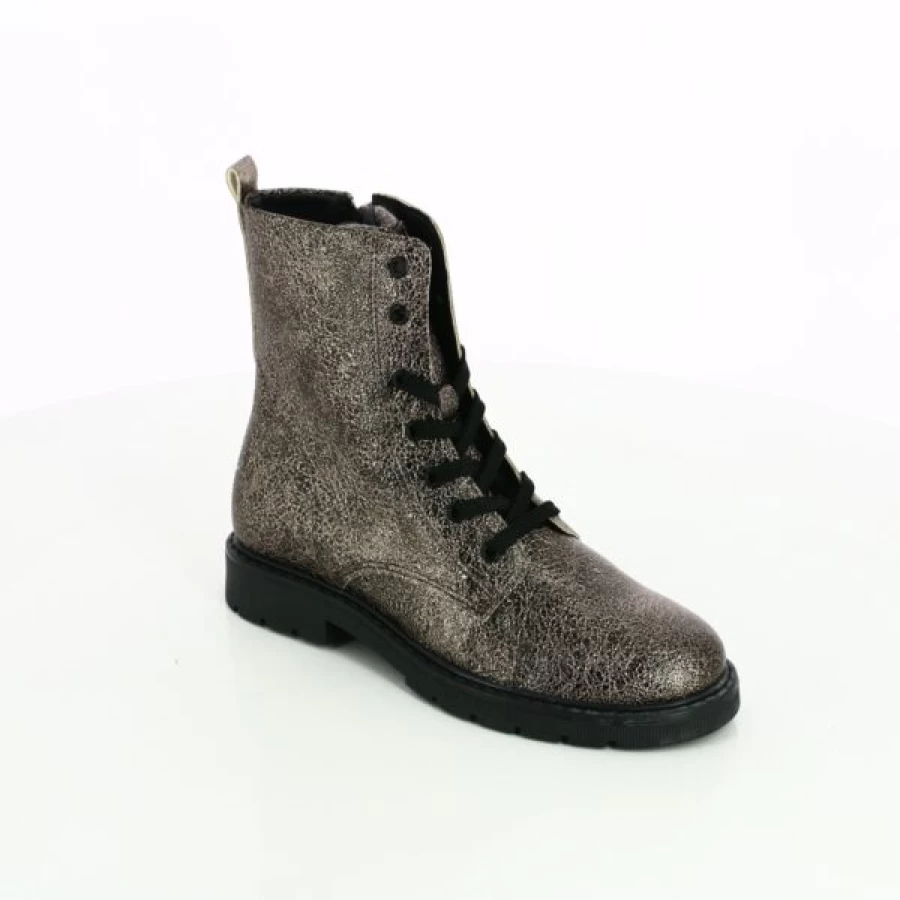 Kevin Bronze Ankle Boots - Stylish Women's Booties for Everyday Wear