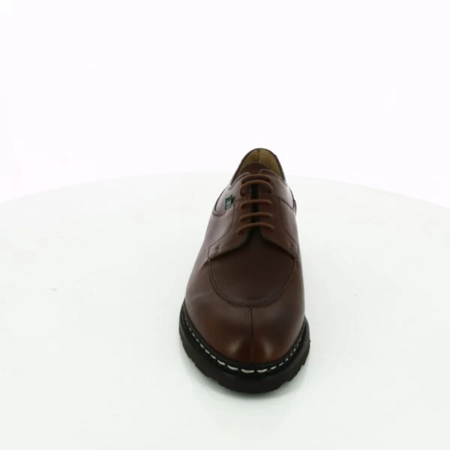 Kevin Cognac Leather Lace-Up Dress Shoes for Men – Classic Formal & Casual Style