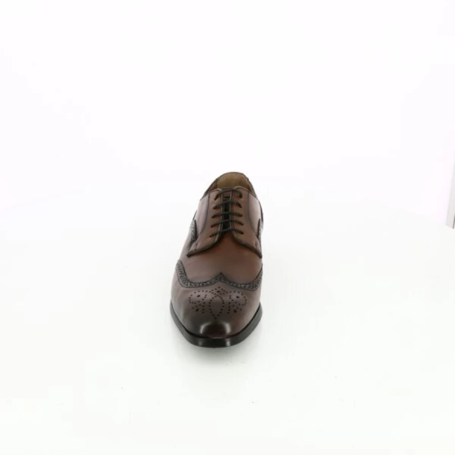 Kevin Brown Lime Leather Lace-up Shoes for Men - Stylish Casual Footwear