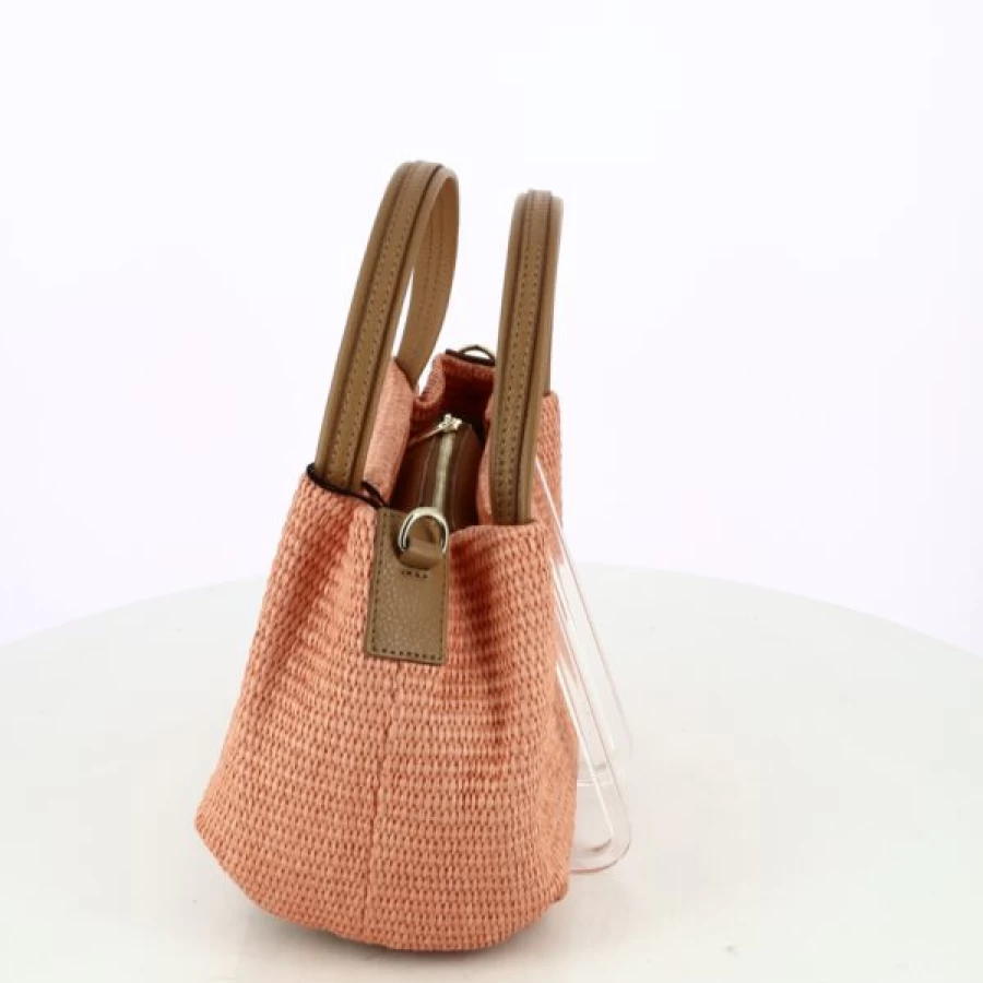 Kevin Handbags for Women - Stylish Orange Tote Bag by Marlon, Premium Leather Designer Purse