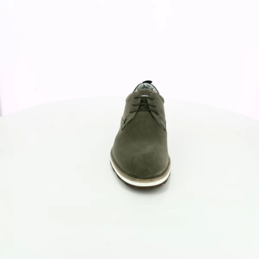 Kevin Rehab Green Lace-Up Shoes for Support & Comfort – Stylish Orthopedic Footwear