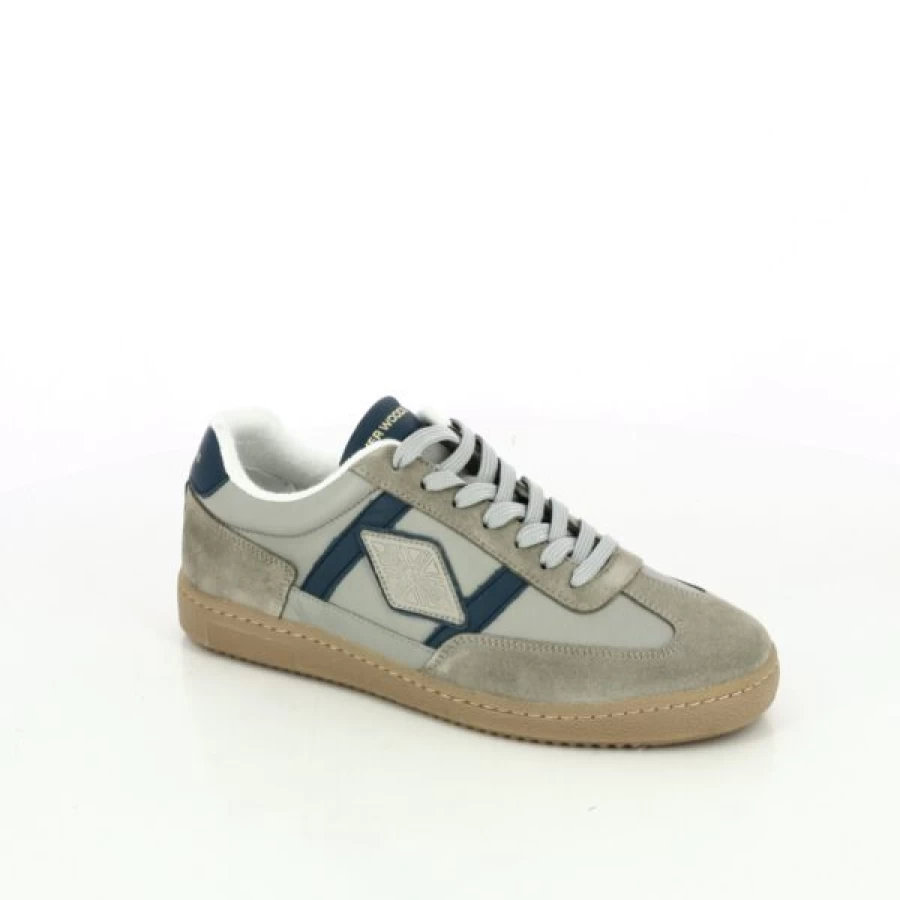 Kevin Taupe Lace-Up Leather Shoes for Men | Casual Comfortable Walking Shoes | Stylish Breathable Sneakers