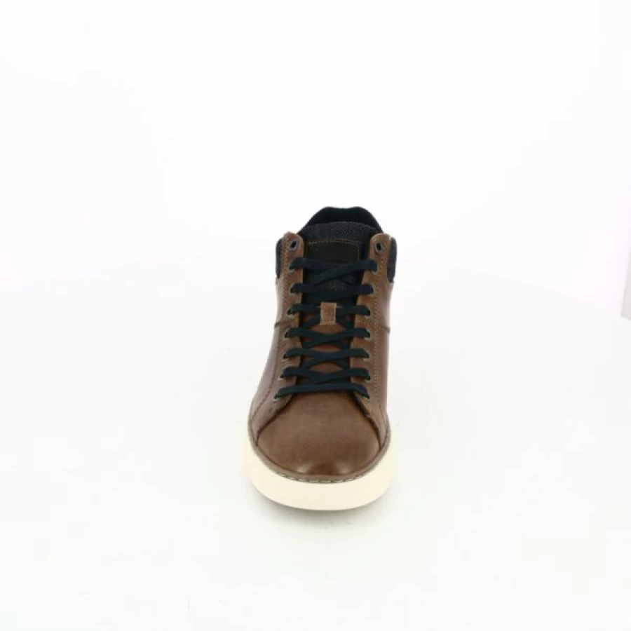 Kevin Cognac Leather Bullboxer Boots for Men - Stylish Ankle Boots