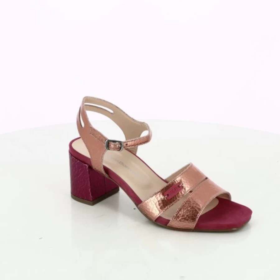 Kevin Women's Pink Sandals - Stylish Comfort Summer Flat Shoes