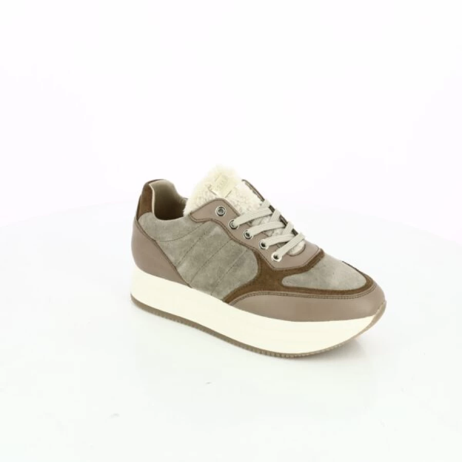Kevin Beige Casual Sneakers - Lightweight Comfortable Walking Shoes for Men & Women