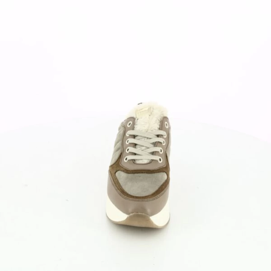 Kevin Beige Casual Sneakers - Lightweight Comfortable Walking Shoes for Men & Women