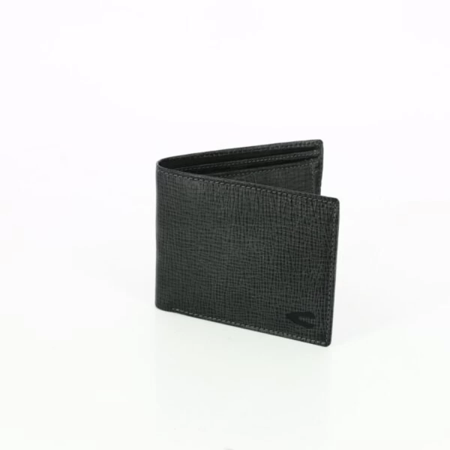 Kevin Genuine Leather Men's Wallet - Slim Bifold RFID Blocking Wallet for Men - Premium Black Leather Wallet