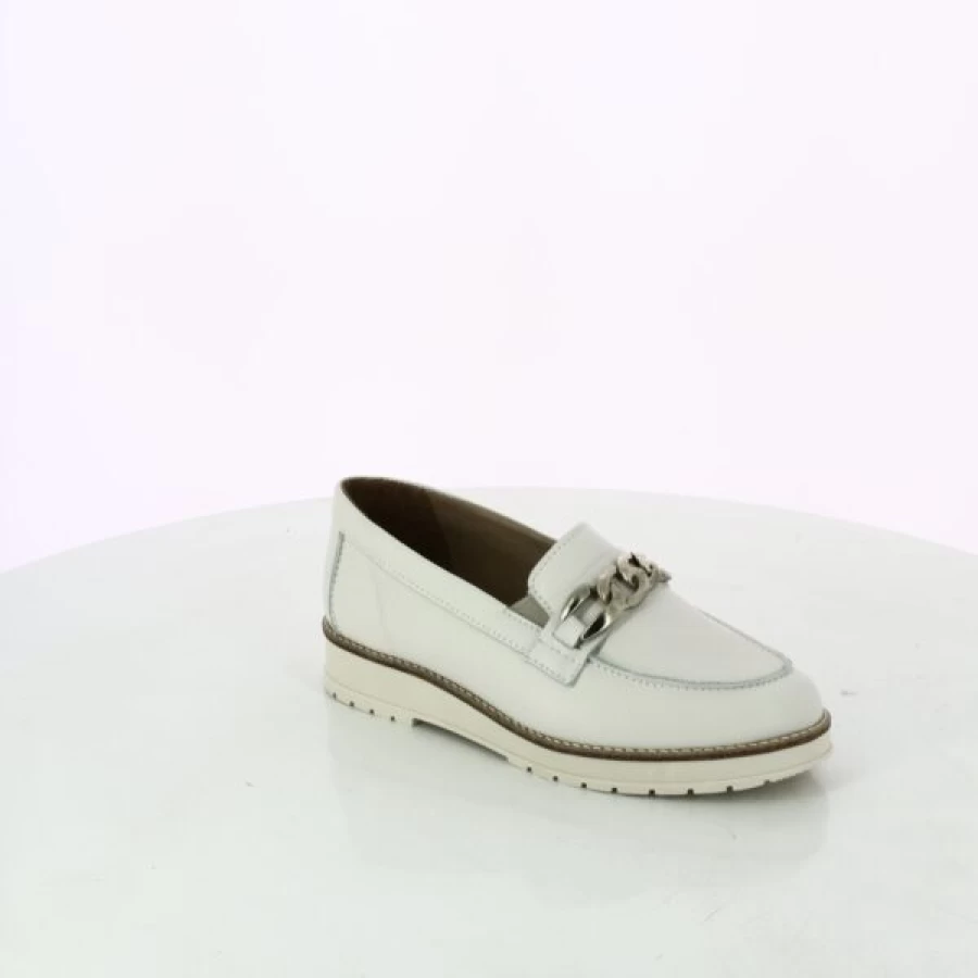 Kevin Men's Beige Cypres Leather Loafers - Classic Moccasin Style Slip-On Shoes