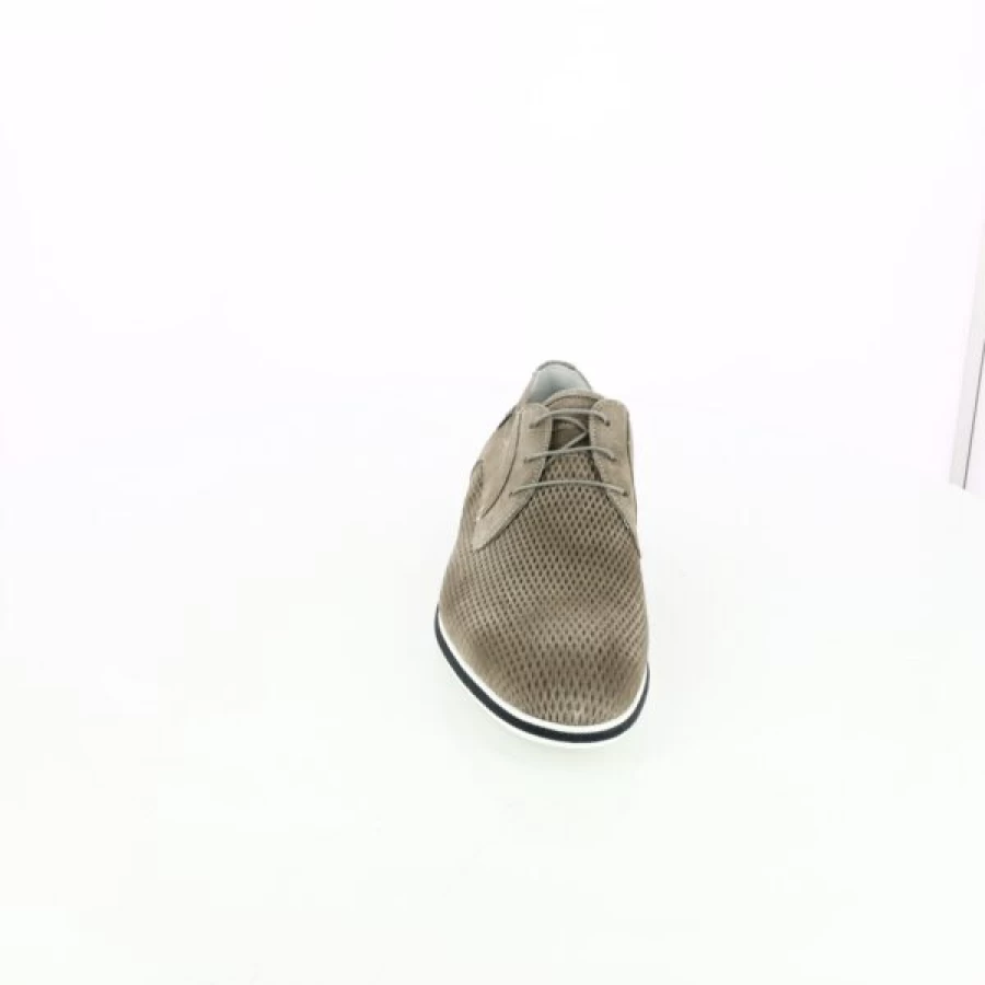 Kevin Taupe Casual Sneakers for Men - Comfortable Leather Baskets Shoes
