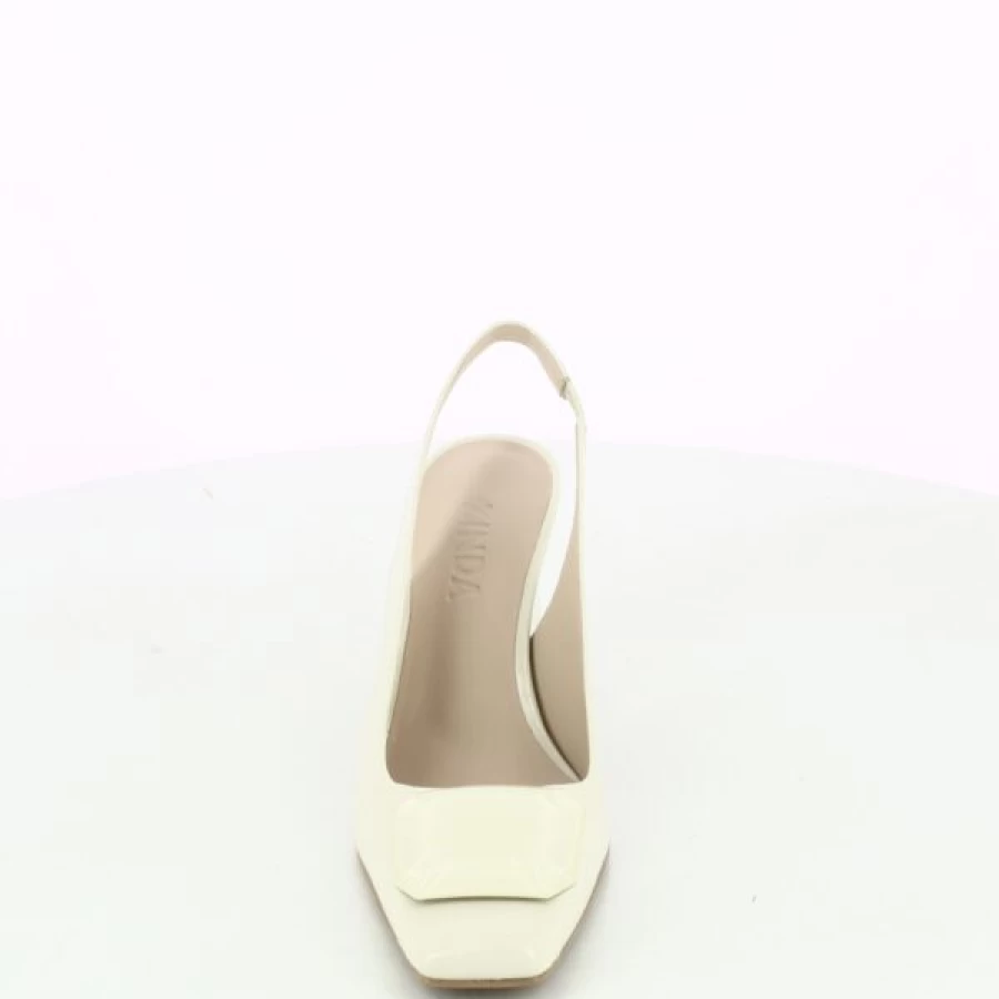Kevin Women's Beige Pumps - Elegant Low Heel Dress Shoes for Comfort & Style