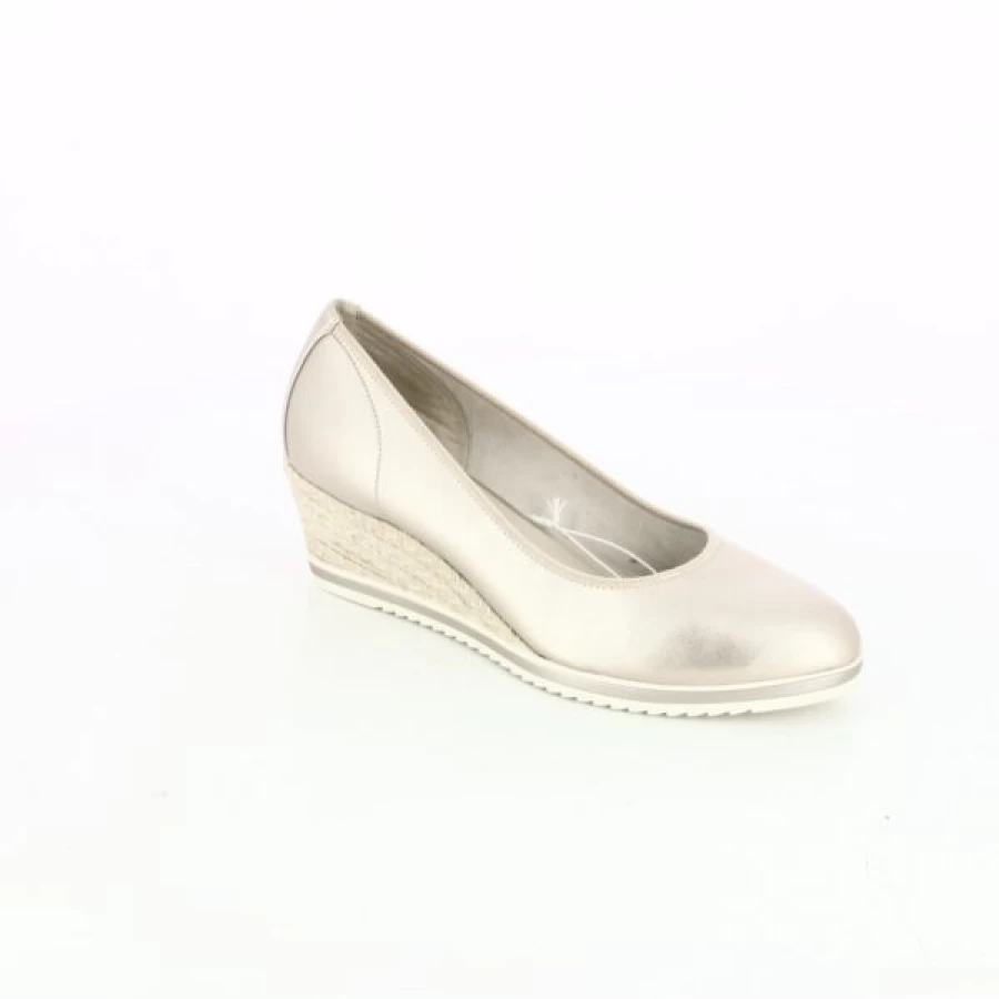 Kevin Women's Gold Pumps - Elegant High Heel Dress Shoes for Weddings & Evening Events