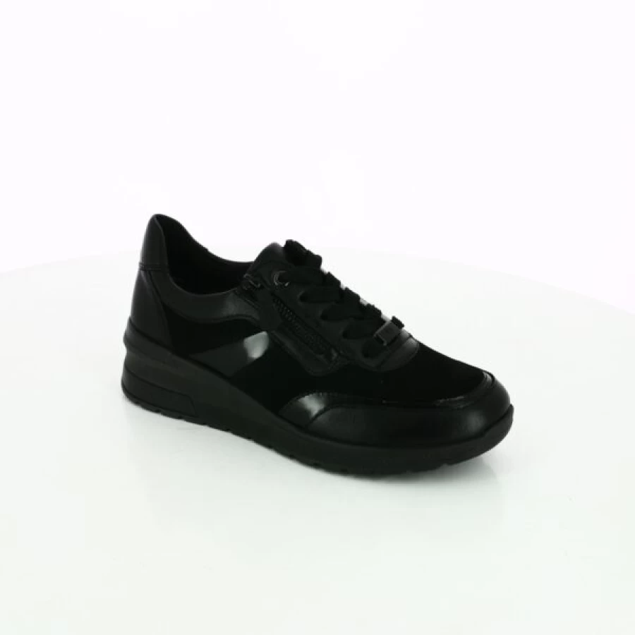 Kevin Ara Black Sneakers - Men's Casual Basketball Shoes