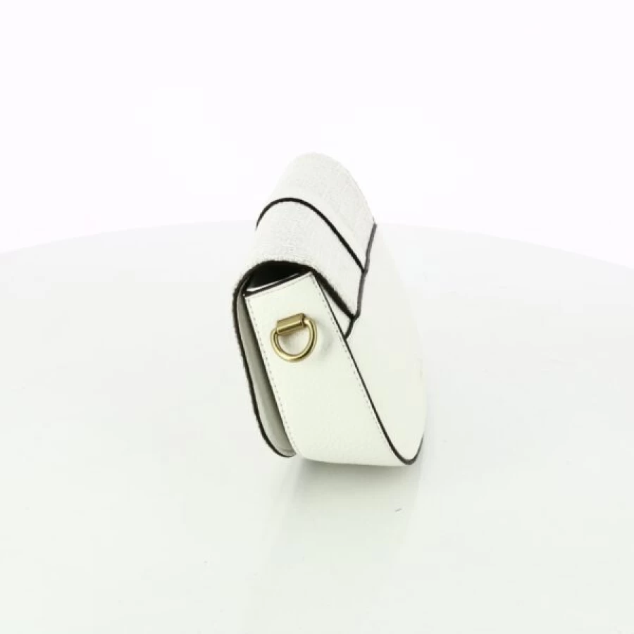 Kevin White Pearl Accent Handbags - Elegant Women's Purses & Totes