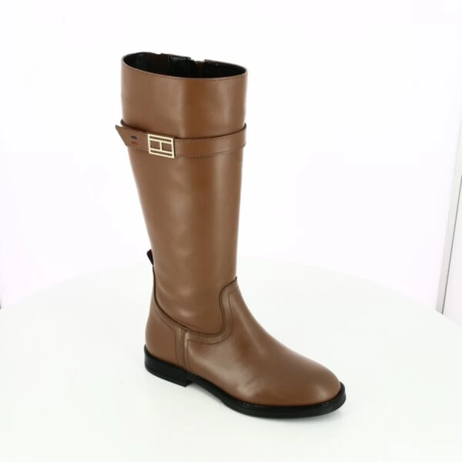 Kevin Kids Boots for Boys & Girls - Stylish Cognac Leather Winter Boots for Children