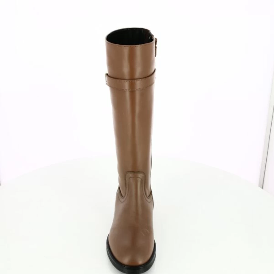 Kevin Kids Boots for Boys & Girls - Stylish Cognac Leather Winter Boots for Children