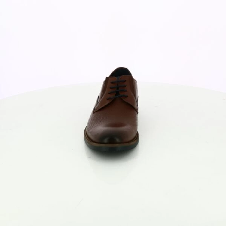 Kevin Cognac Leather Sneakers for Men - Classic Casual Baskets Shoes