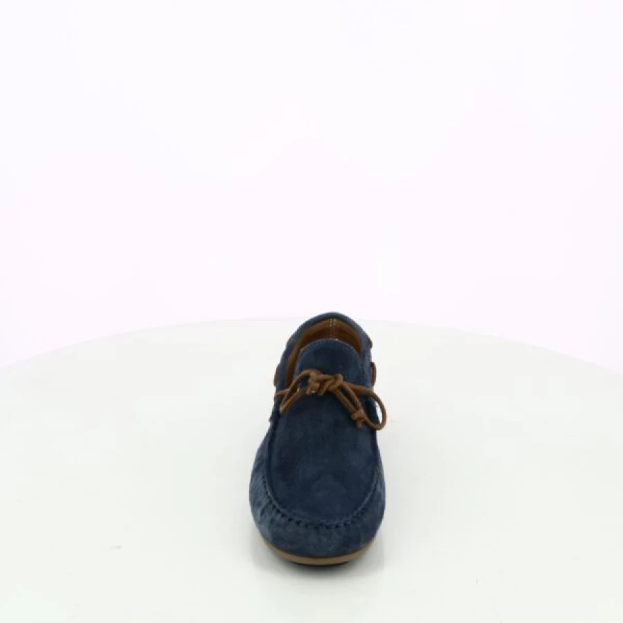 Kevin Blue Loafers - Men's Moccasins Slip-On Shoes for Comfort & Style
