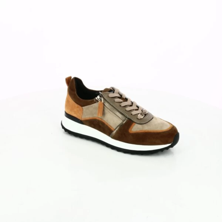 Kevin Baume Sneakers - Cognac Leather Casual Shoes for Men