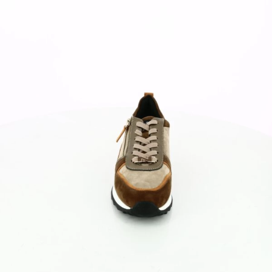 Kevin Baume Sneakers - Cognac Leather Casual Shoes for Men