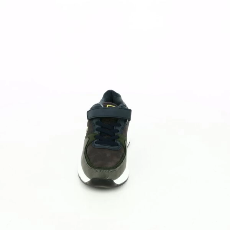 Kevin Brown Velcro Sneakers for Men - Comfortable Hook & Loop Casual Shoes