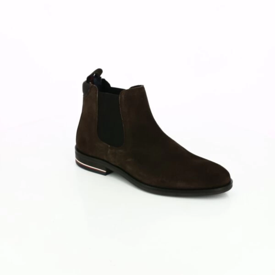 Kevin Brown Leather Boots for Men - Stylish Casual Ankle Boots