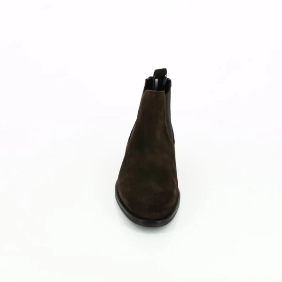 Kevin Brown Leather Boots for Men - Stylish Casual Ankle Boots