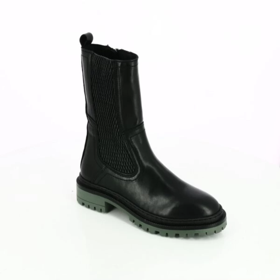 "Kevin Men's Black Cypress Waterproof Boots - Durable Outdoor Hiking Footwear"