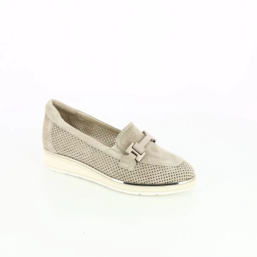 Kevin Beige Loafers - Softwaves Moccasin Shoes for Men & Women