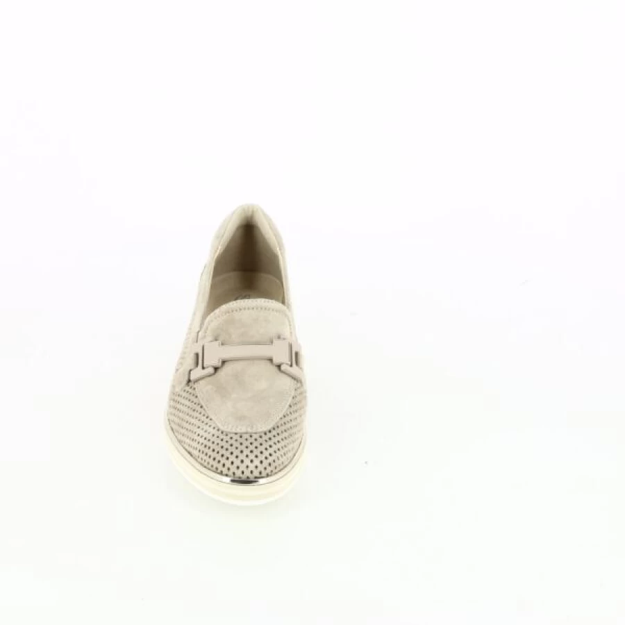 Kevin Beige Loafers - Softwaves Moccasin Shoes for Men & Women