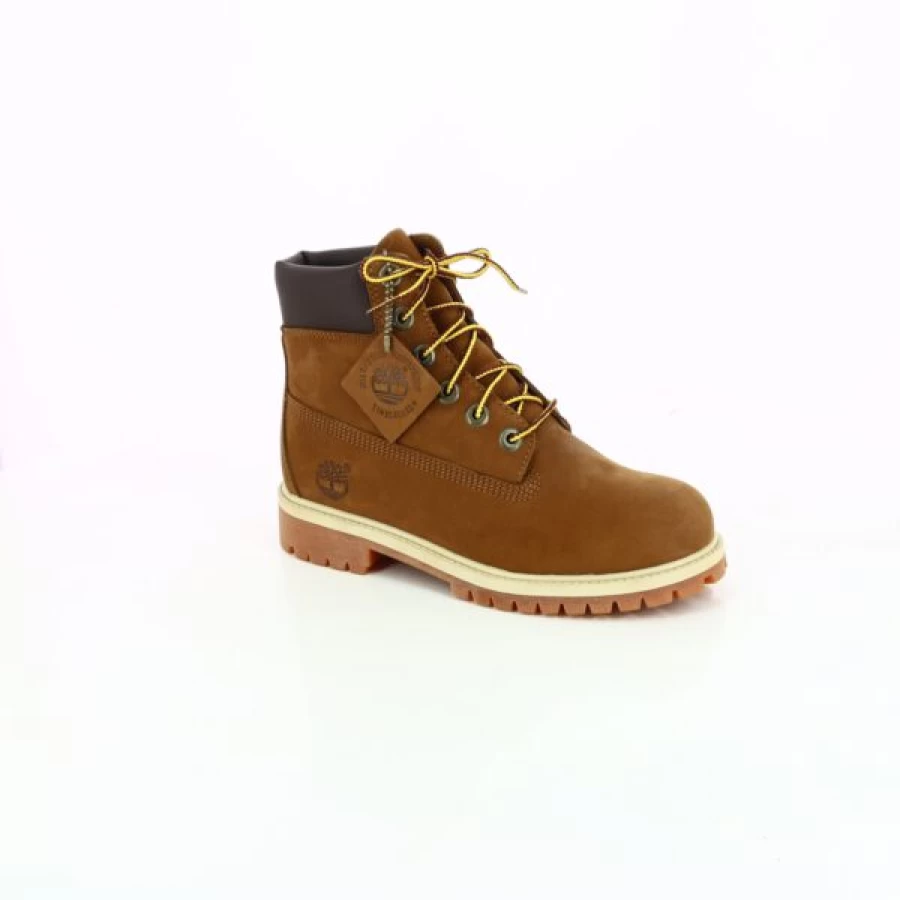 Kevin Cognac Leather Boots for Men - Premium Timberland-Style Outdoor Boots