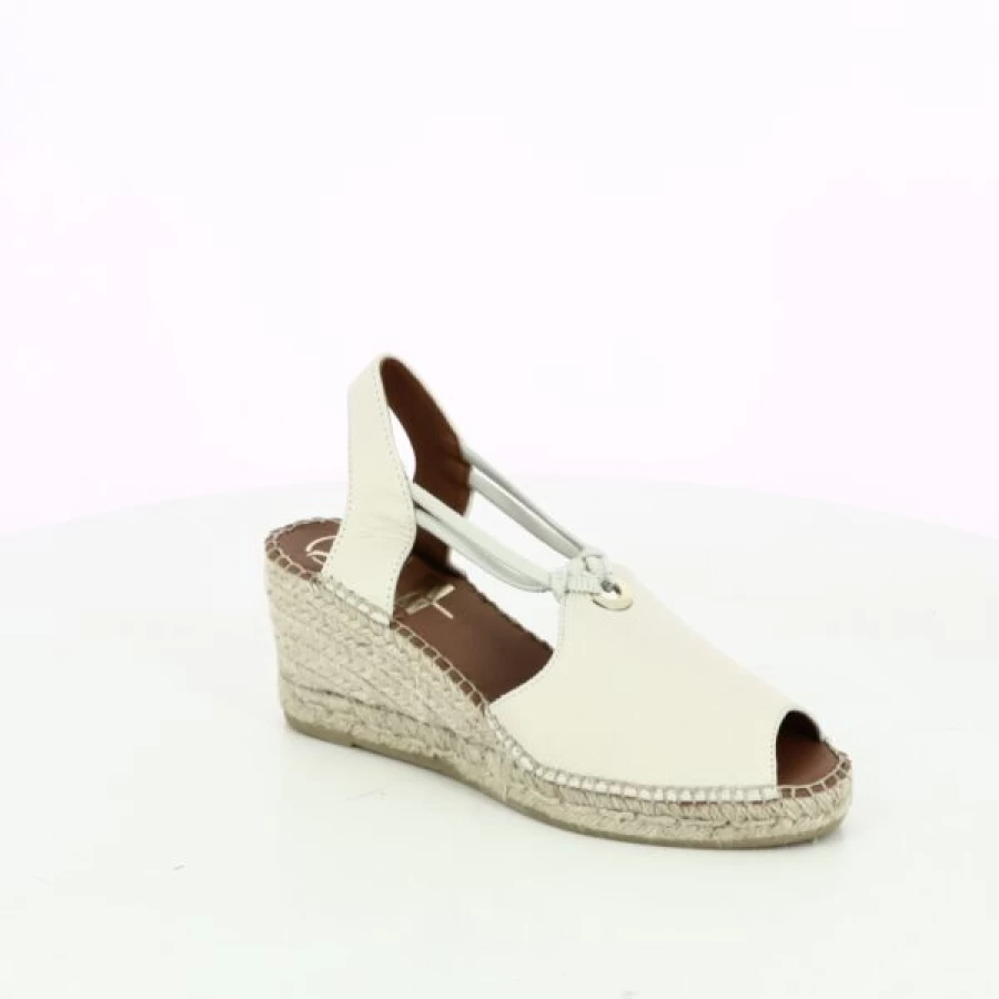 Kevin Women's Beige Viguera Sandals – Comfortable Summer Slide Sandals