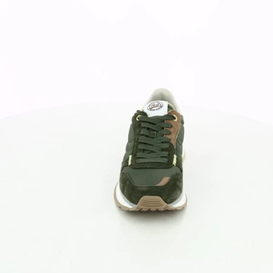 Kevin Hoff Green Sneakers - Men's Casual Baskets Comfortable Walking Shoes