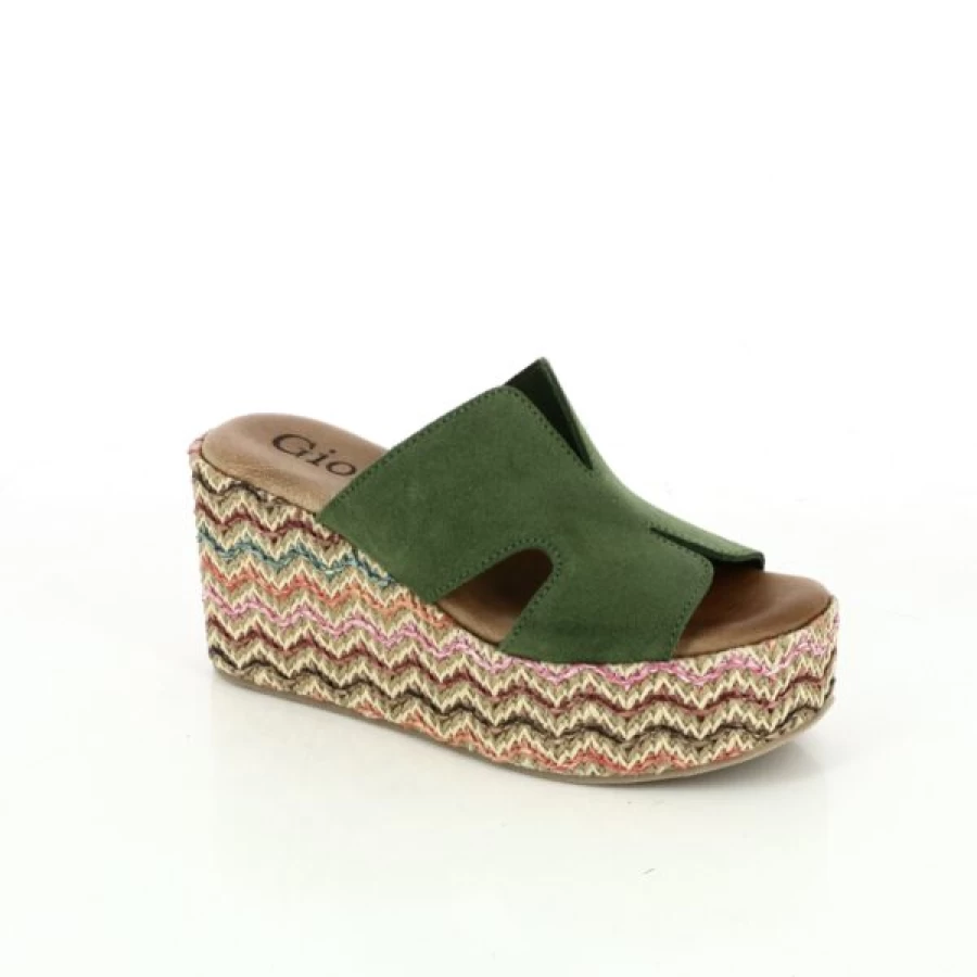 Kevin Gioia Comfortable Green Slippers for Men and Women - Soft Indoor Outdoor Slides