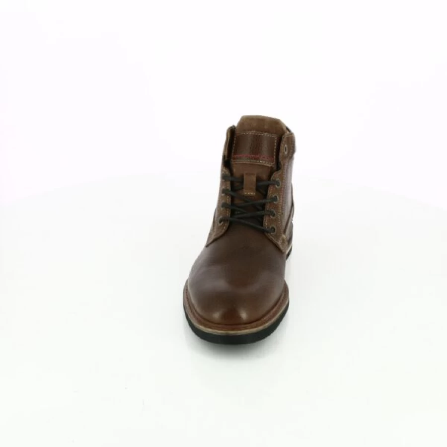 Kevin Rapid Soul Boots - Cognac Leather Ankle Boots for Men & Women, Comfortable & Stylish