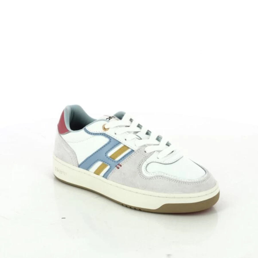 Kevin White Sneakers for Men - Classic Hoff Style Baskets Casual Shoes